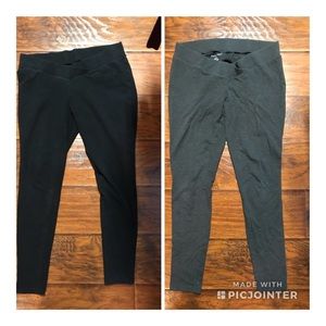 Set of 2 maternity leggings